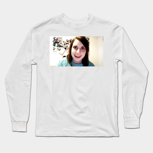 Overly Attached Girlfriend Long Sleeve T-Shirt by FlashmanBiscuit